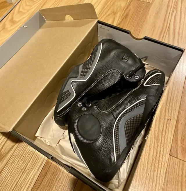 2006 nike air jordan 21 xxi retro black flint grey leather