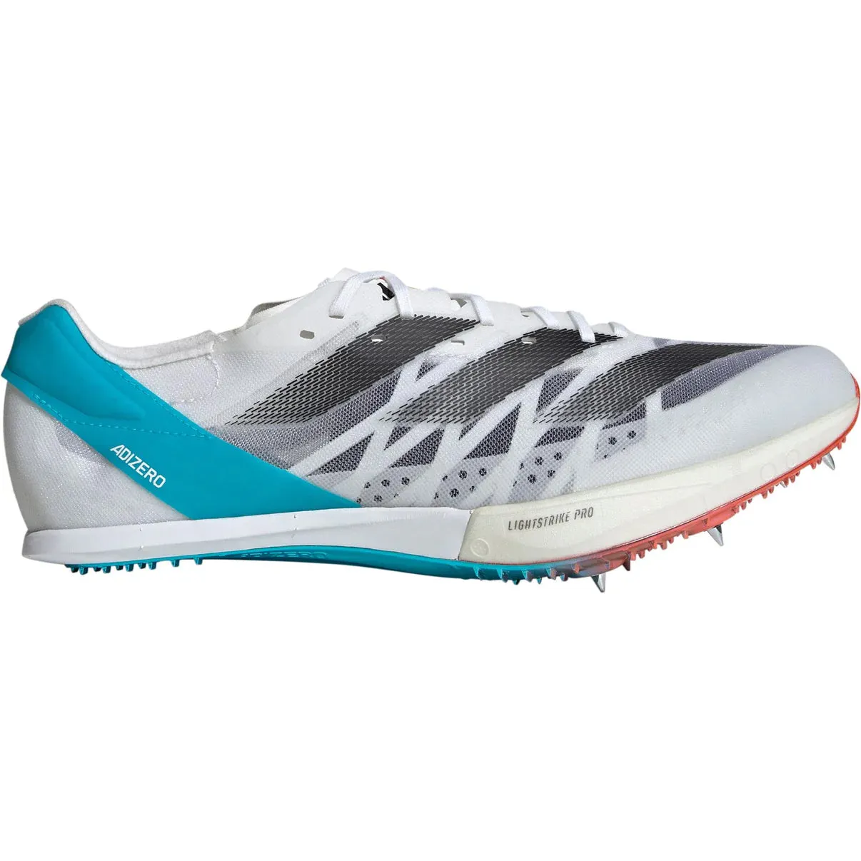 adidas Adizero Prime SP2 Running Spikes White / Core Black / Lucid Cyan