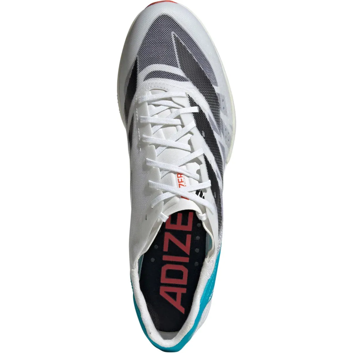 adidas Adizero Prime SP2 Running Spikes White / Core Black / Lucid Cyan