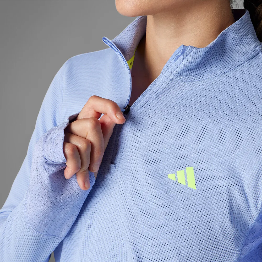 adidas Adizero Quarter Zip Women's Top - AW24