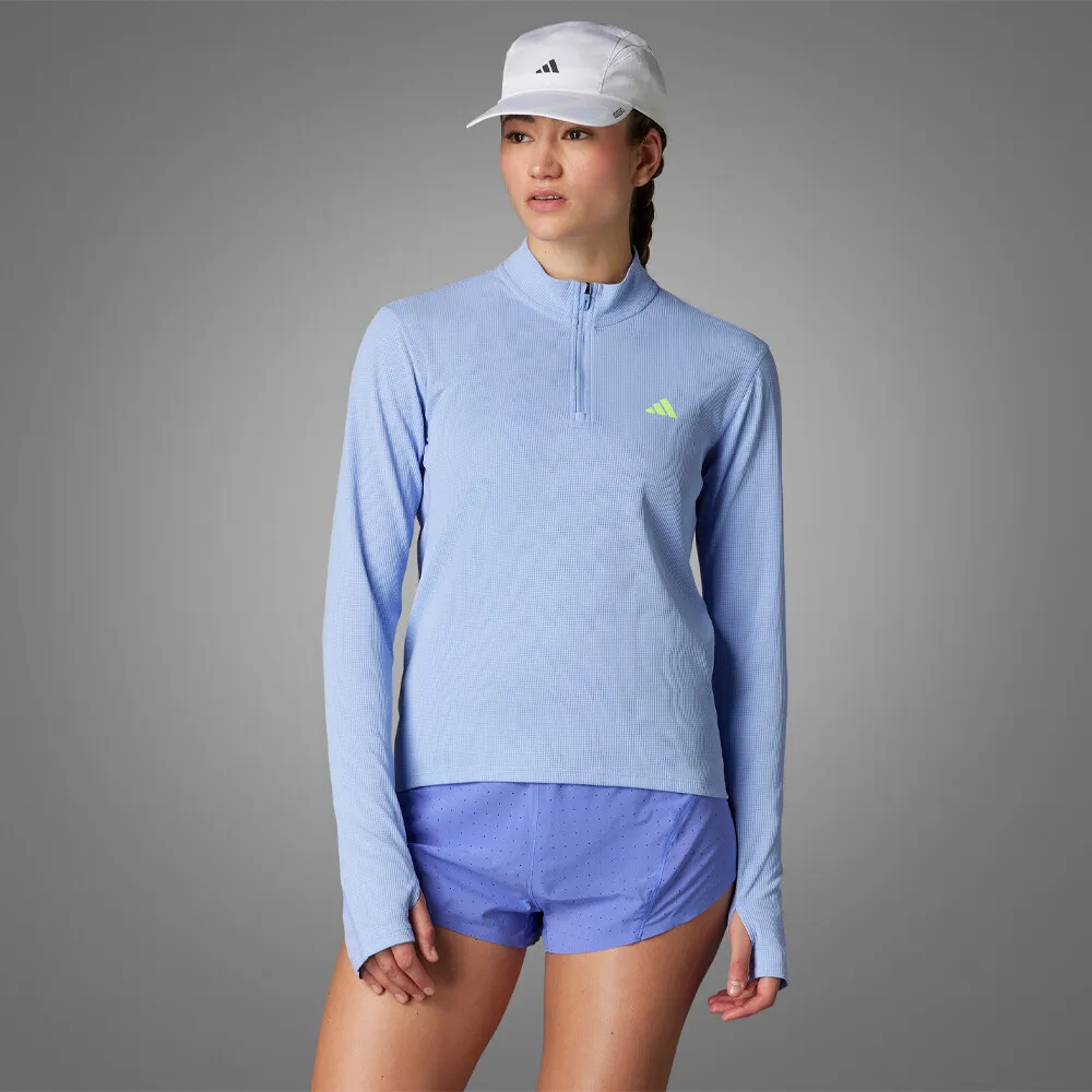 adidas Adizero Quarter Zip Women's Top - AW24