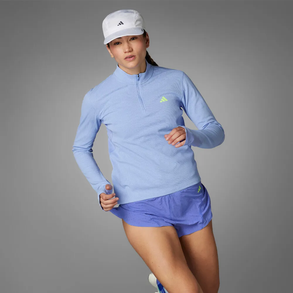 adidas Adizero Quarter Zip Women's Top - AW24