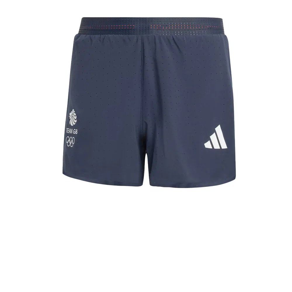 adidas Adizero Team GB Running 3" Split Shorts - AW24