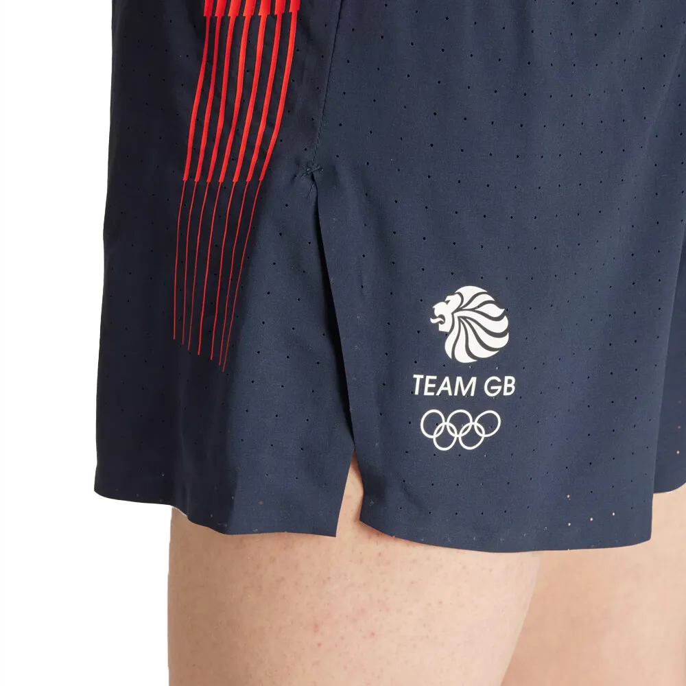 adidas Adizero Team GB Running 3" Split Shorts - AW24