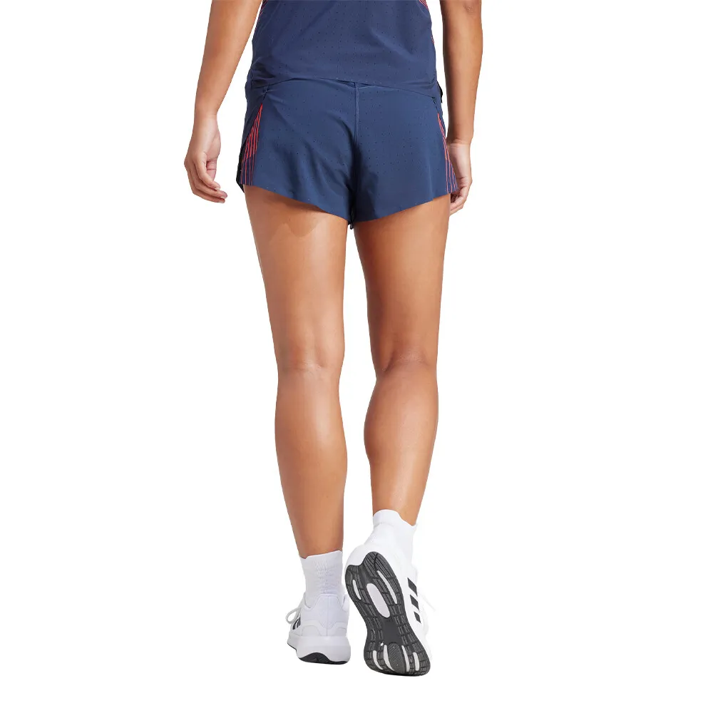 adidas Adizero Team GB Women's Running Split Shorts - AW24