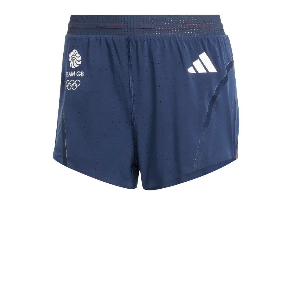 adidas Adizero Team GB Women's Running Split Shorts - AW24