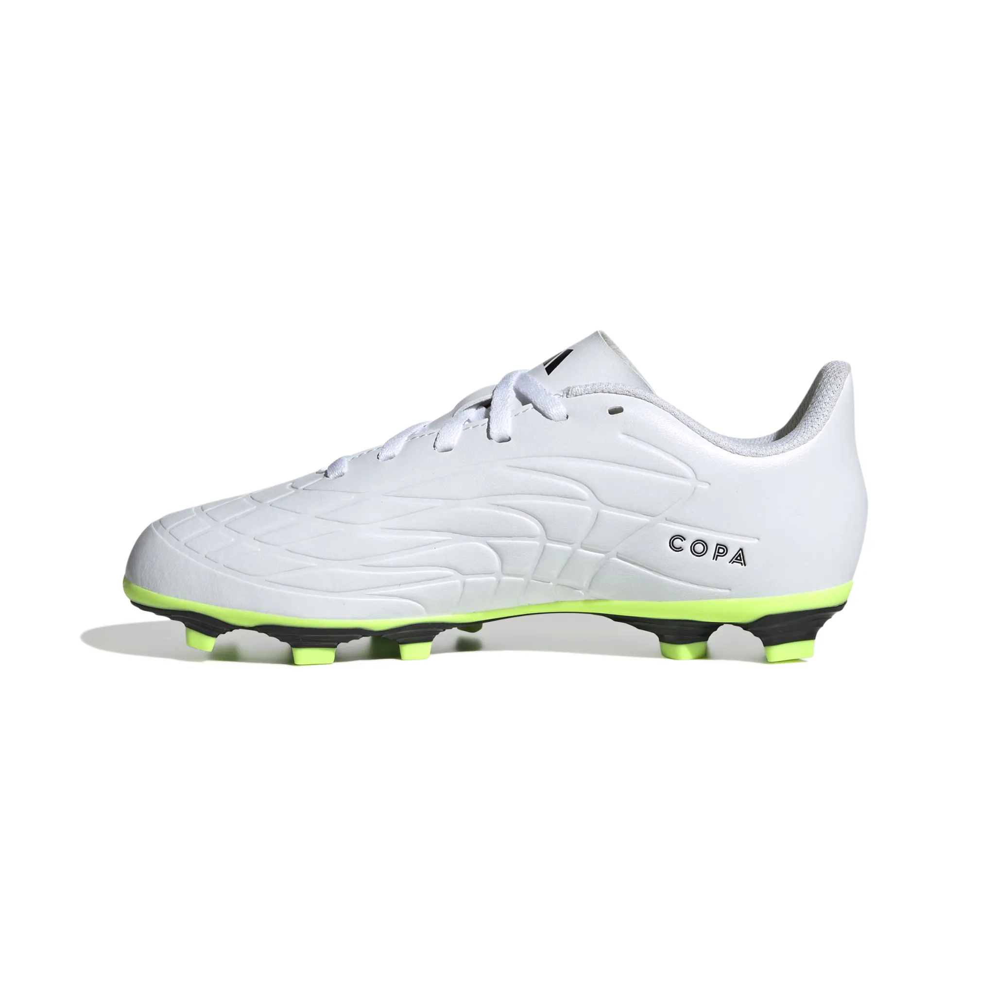 Adidas Copa Pure.4 FxG Jr (White/Lime)