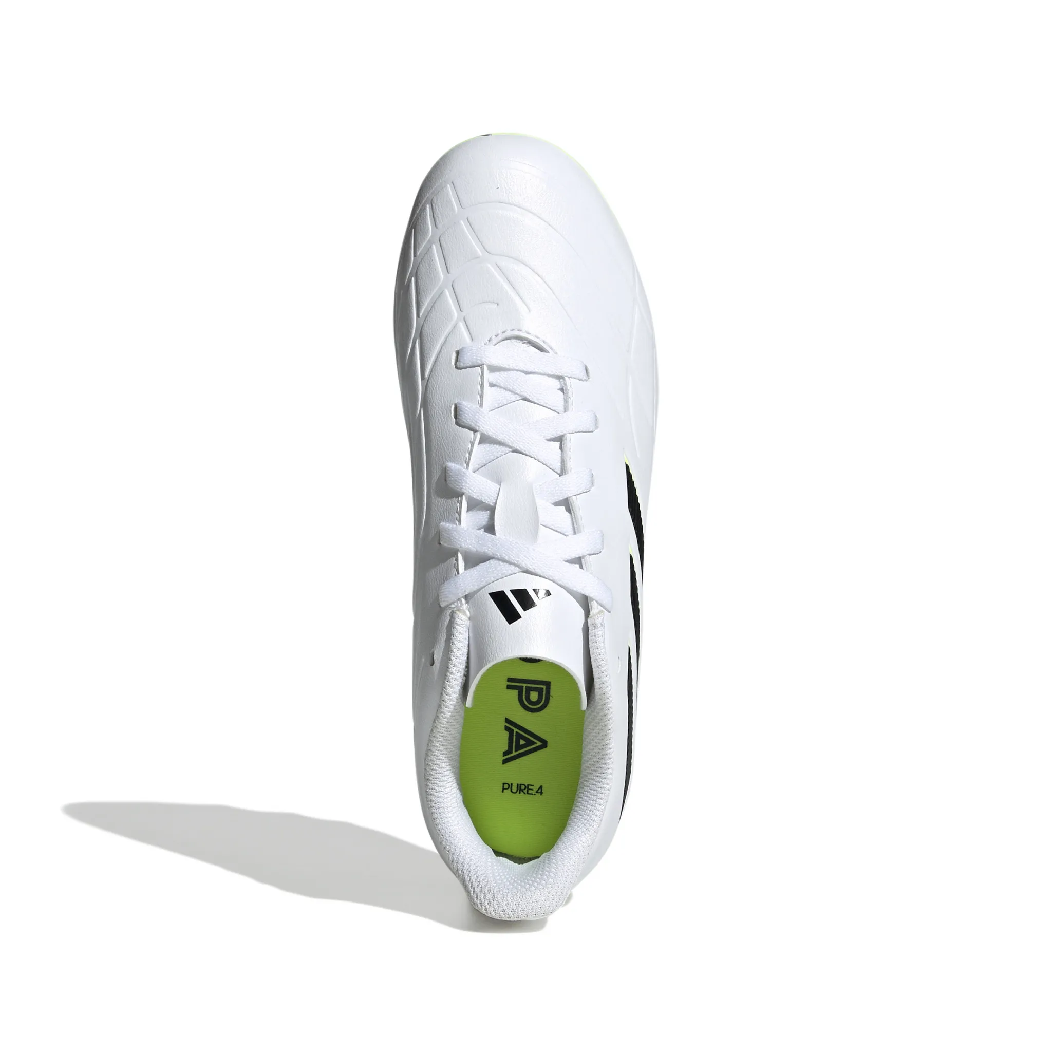 Adidas Copa Pure.4 FxG Jr (White/Lime)