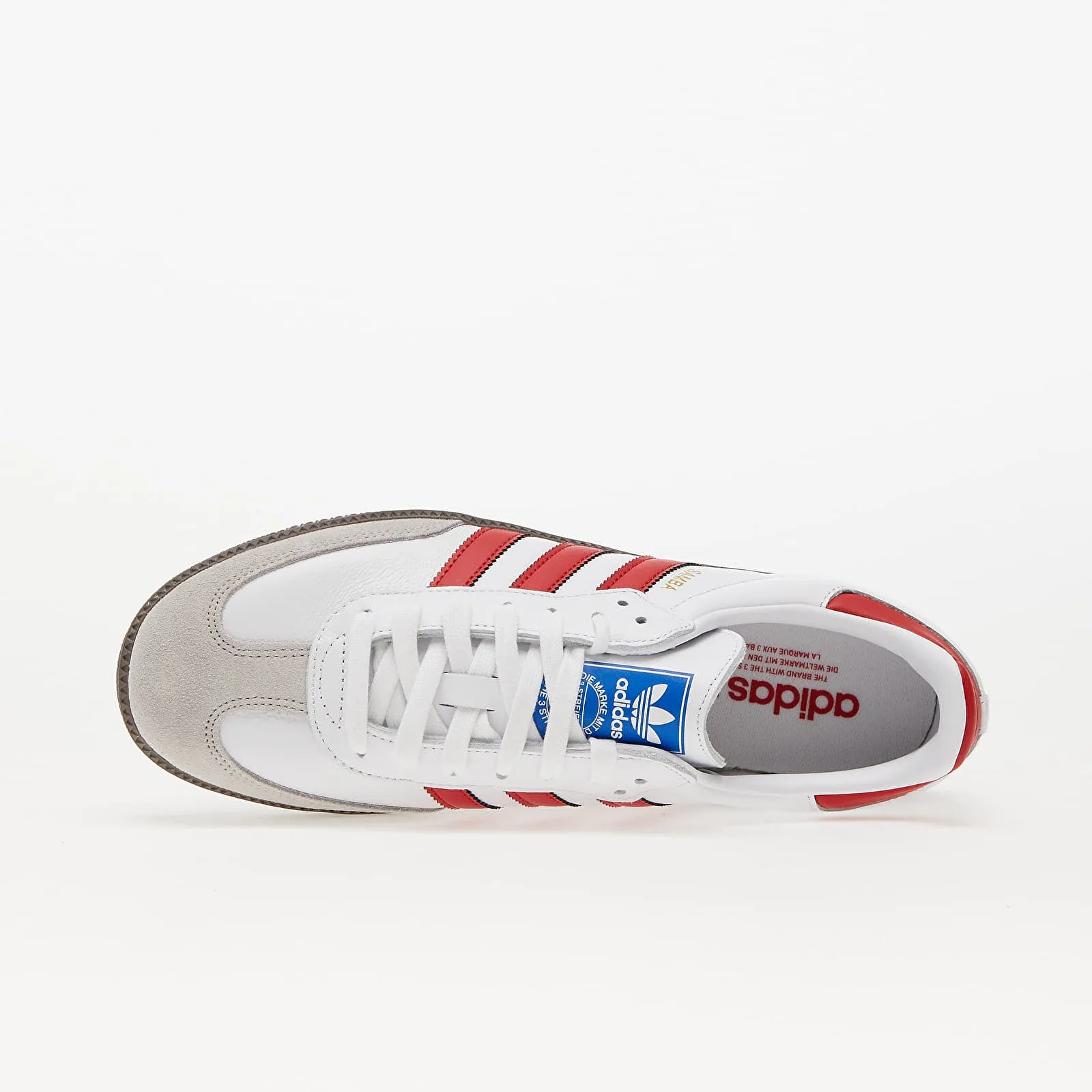 Adidas Men's Samba OG Cloud White / Better Scarlet / Supplier Colour