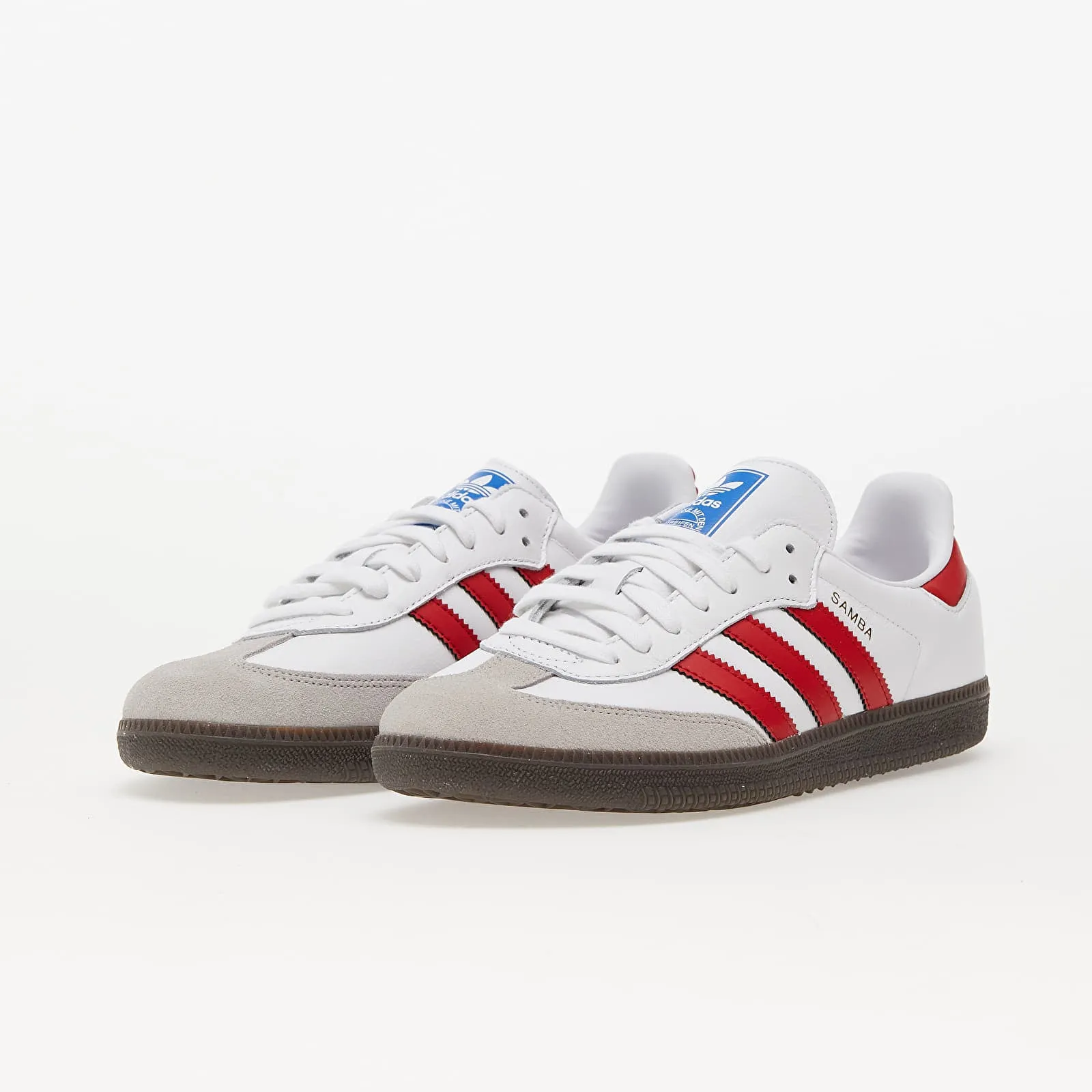 Adidas Men's Samba OG Cloud White / Better Scarlet / Supplier Colour