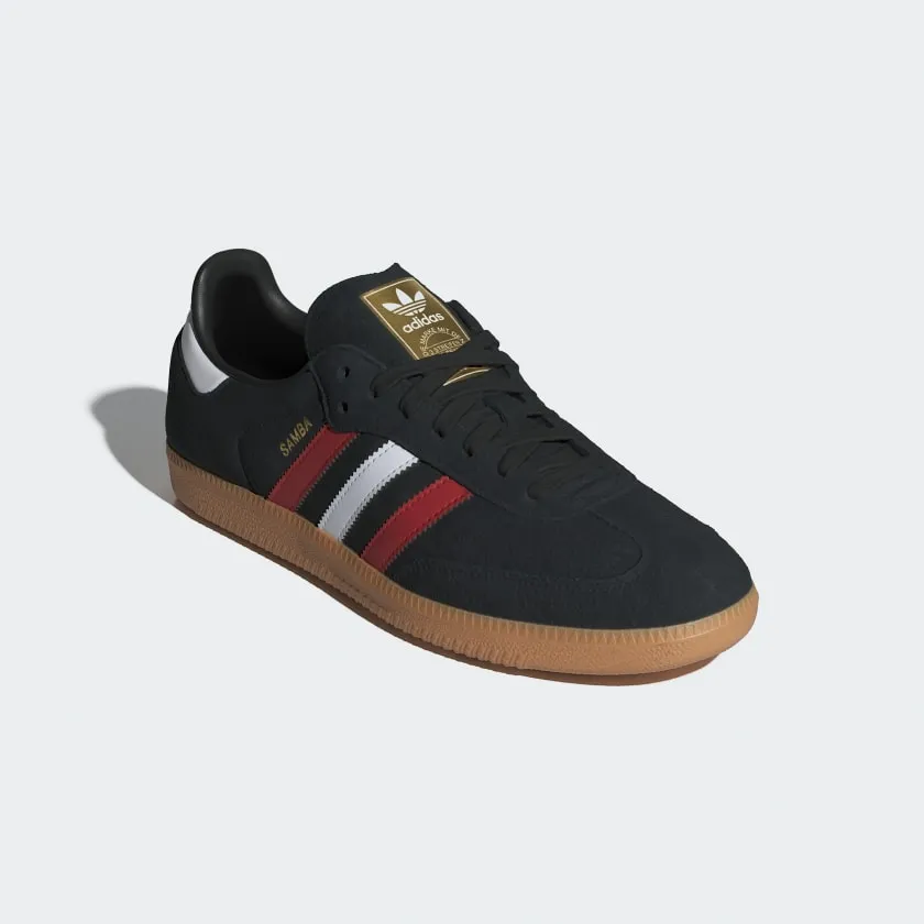 Adidas Men's Samba OG Core Black / Better Scarlet / Gum