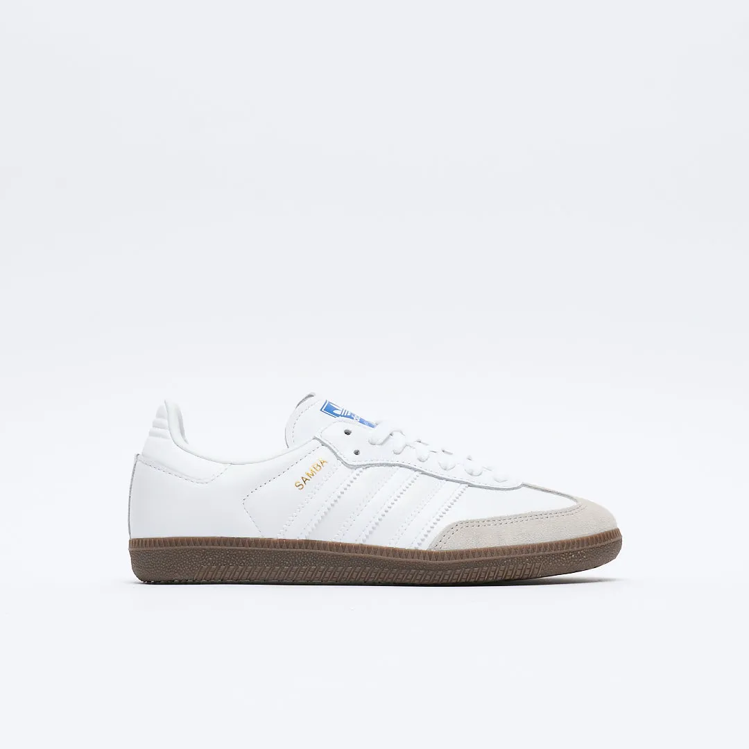 Adidas Originals - Samba OG (Cloud White/Cloud White/Gum)