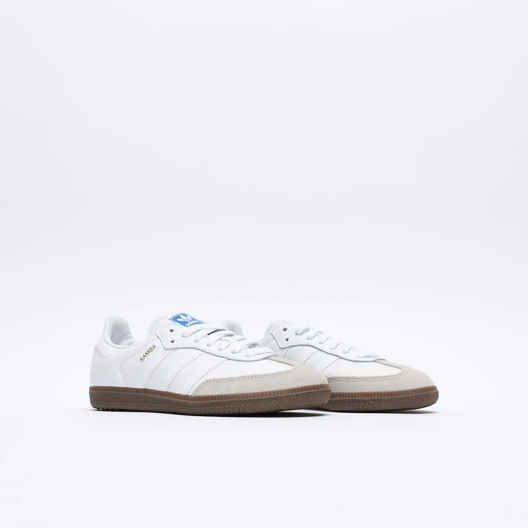 Adidas Originals - Samba OG (Cloud White/Cloud White/Gum)