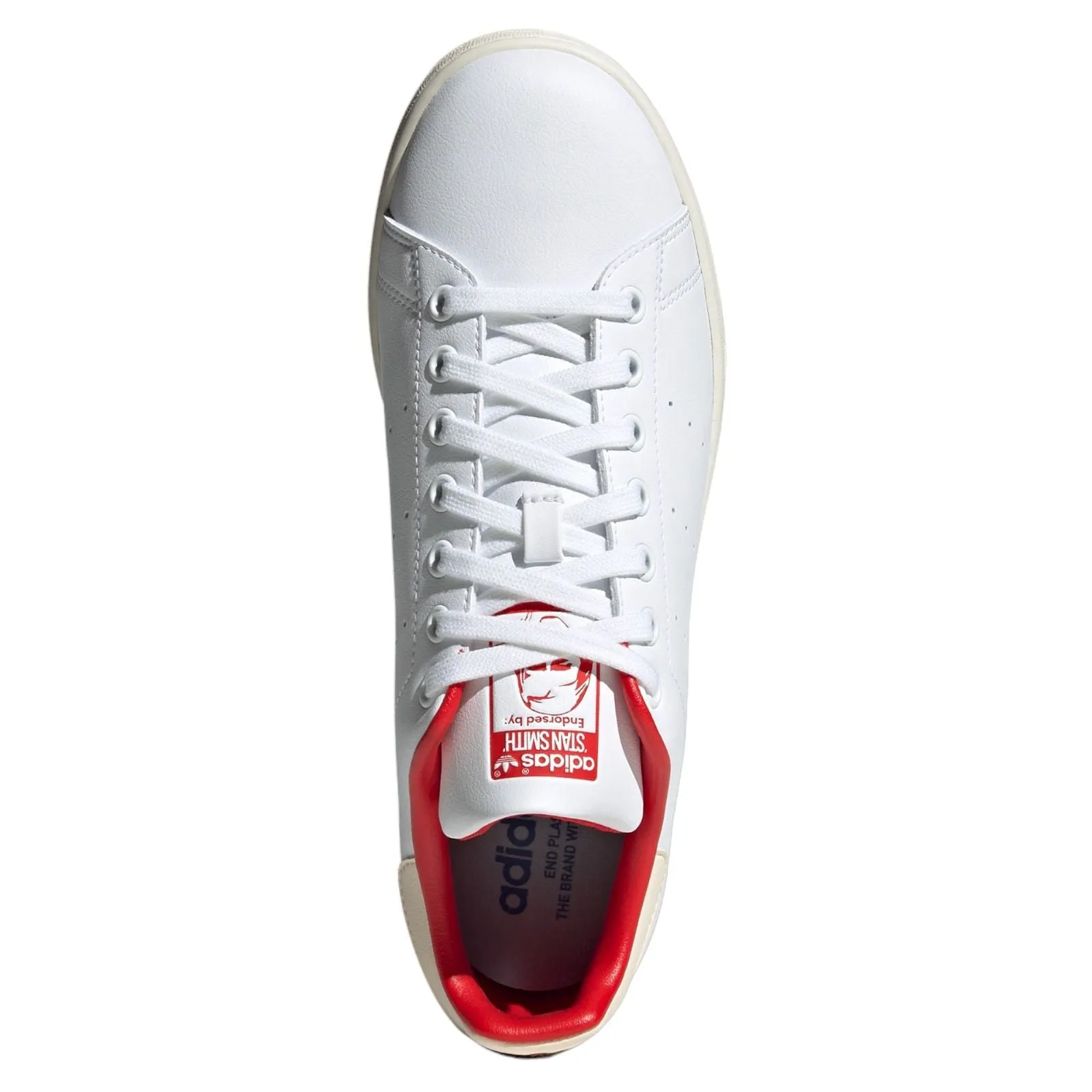 adidas Originals Stan Smith Candy Cane Christmas Shoes - White Red