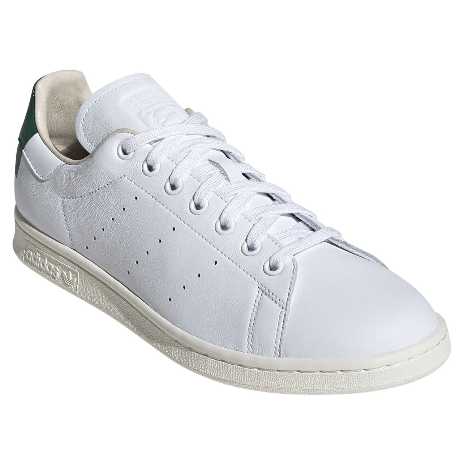 adidas Originals Stan Smith Shoes - Cloud White Collegiate Green