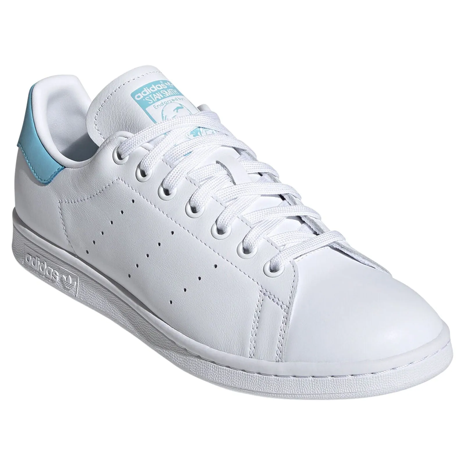 adidas Originals Stan Smith Shoes - Cloud White/Blue Glow