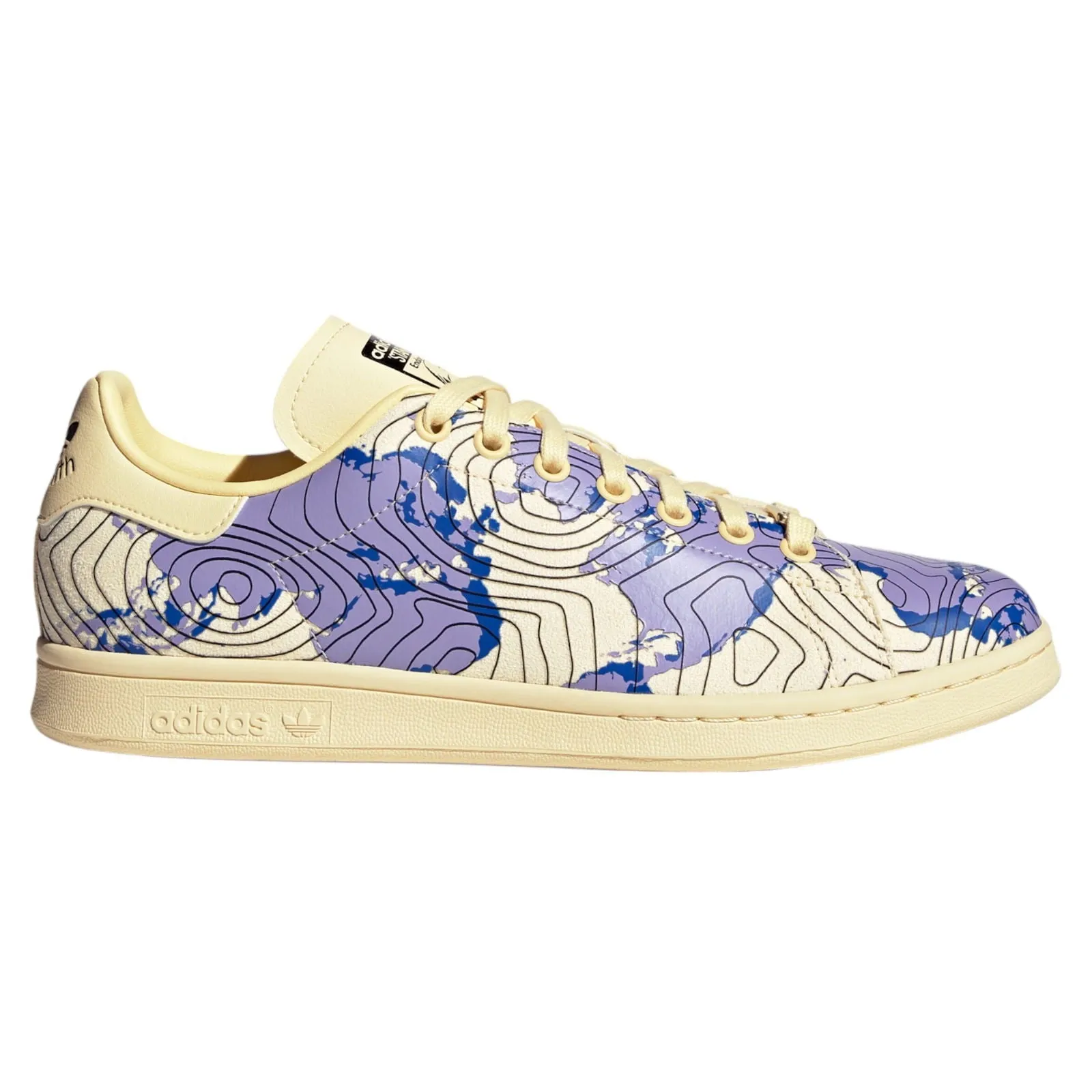 adidas Originals Stan Smith Weatherman Shoes - Cream / Purple