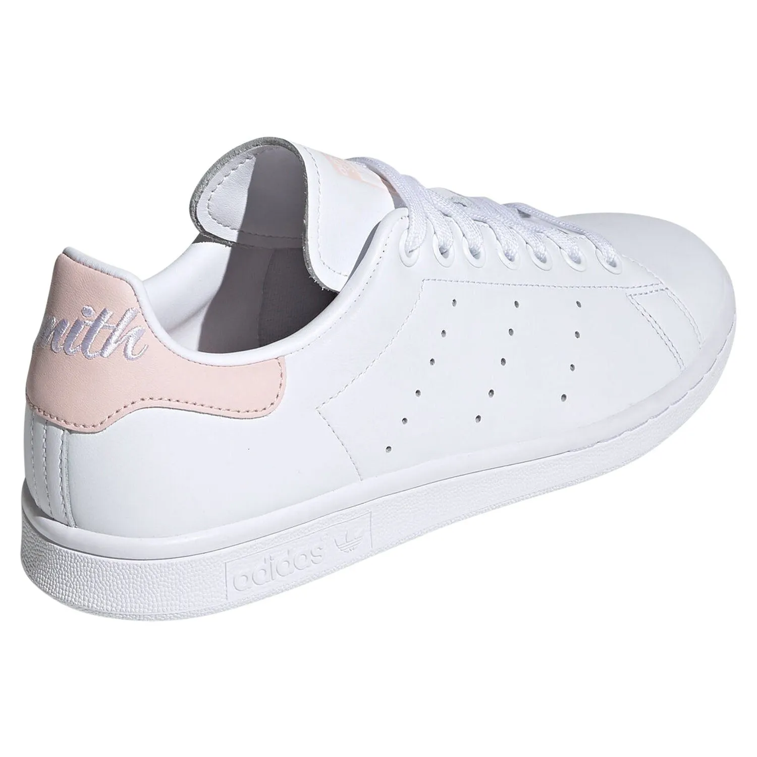 adidas Originals Womens Stan Smith Shoes - Cloud White / Icey Pink