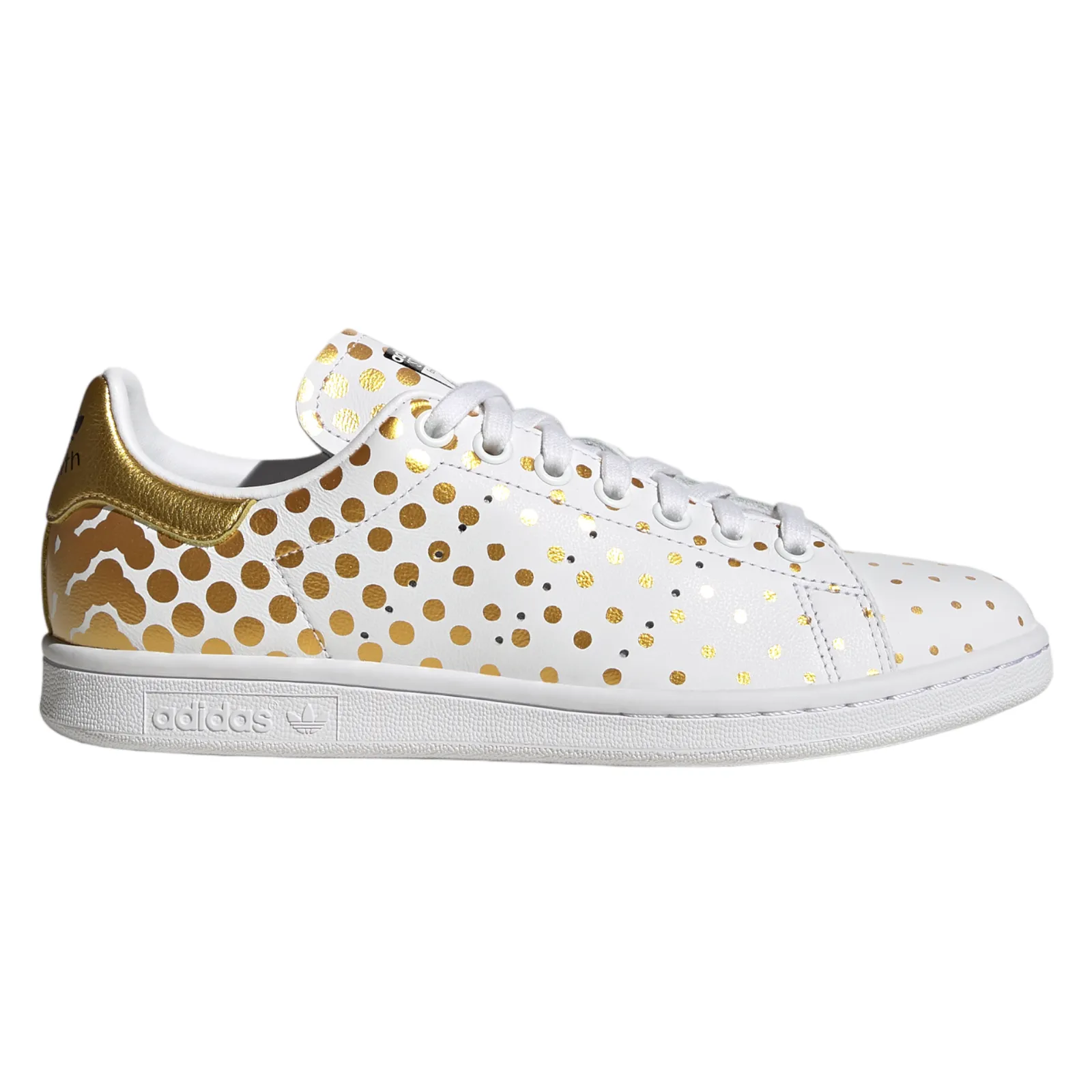 adidas Originals Womens Stan Smith Shoes - White Gold