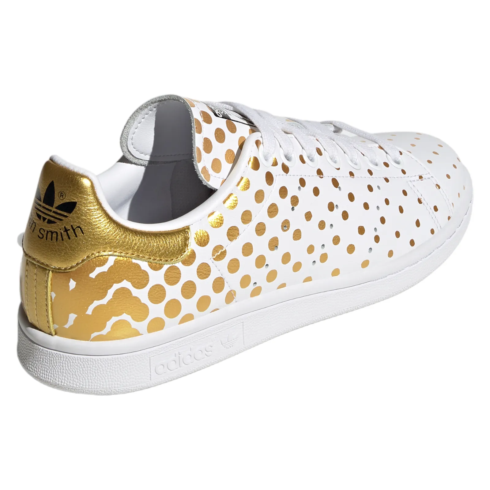 adidas Originals Womens Stan Smith Shoes - White Gold