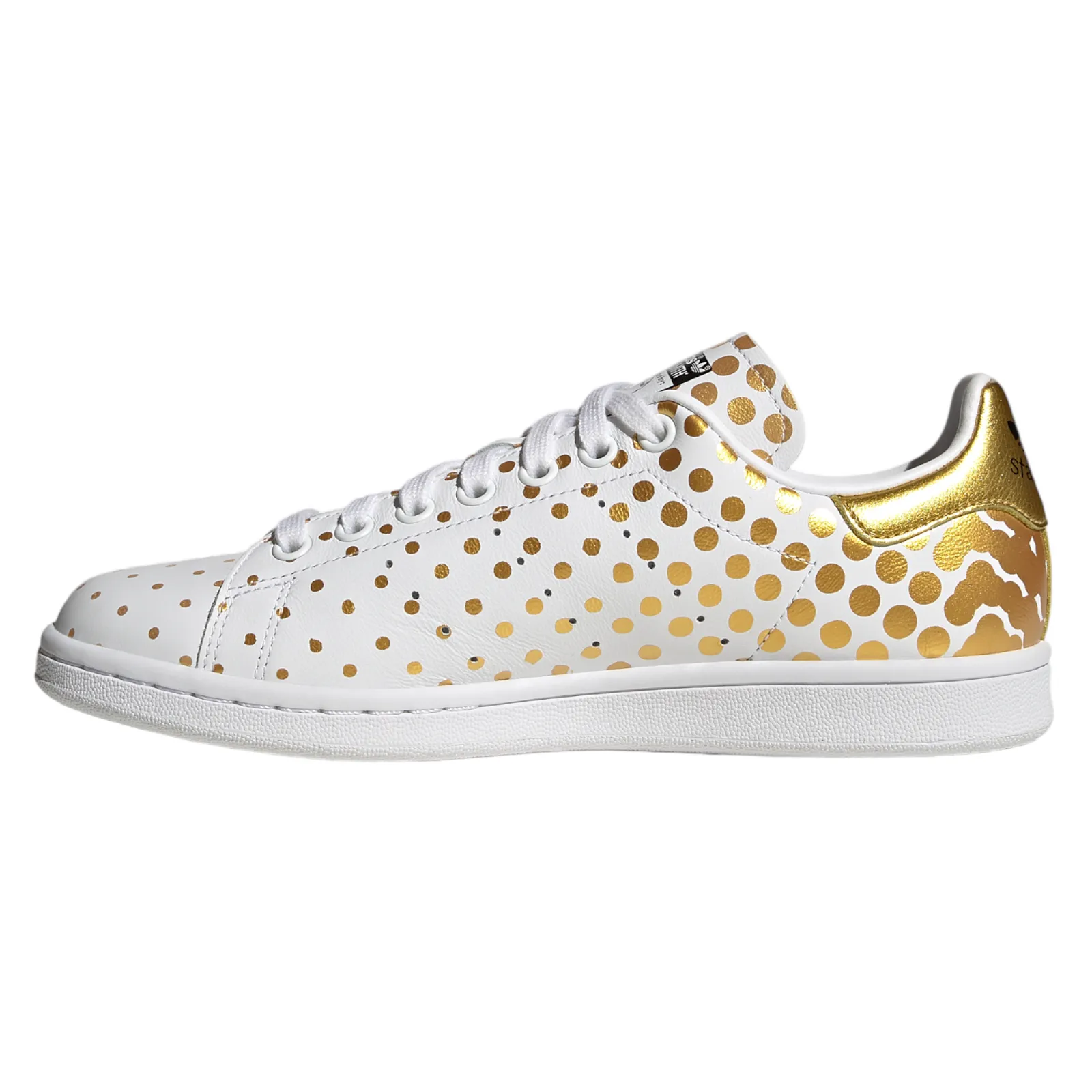 adidas Originals Womens Stan Smith Shoes - White Gold