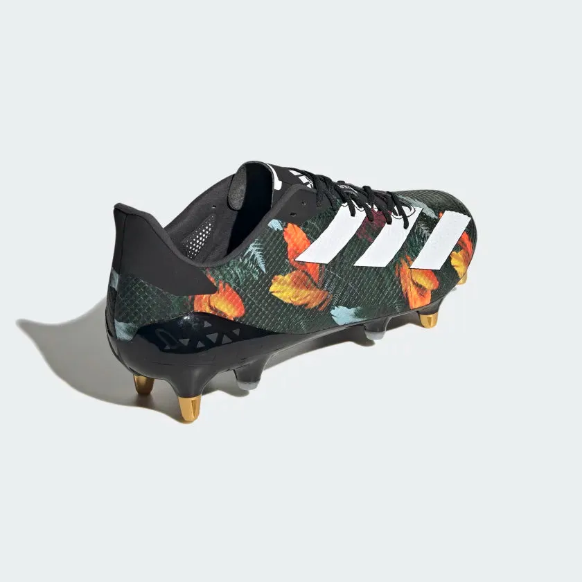 ADIDAS RUGBY ADIZERO RS7 (SG) - Core Black / Cloud White / Gold Metallic