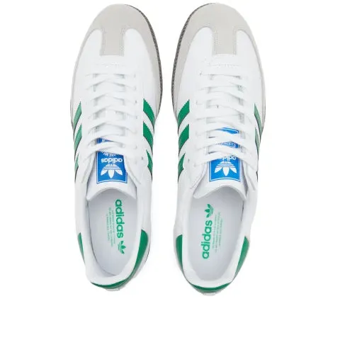 Adidas Samba OG - Cloud White / Green / Gum