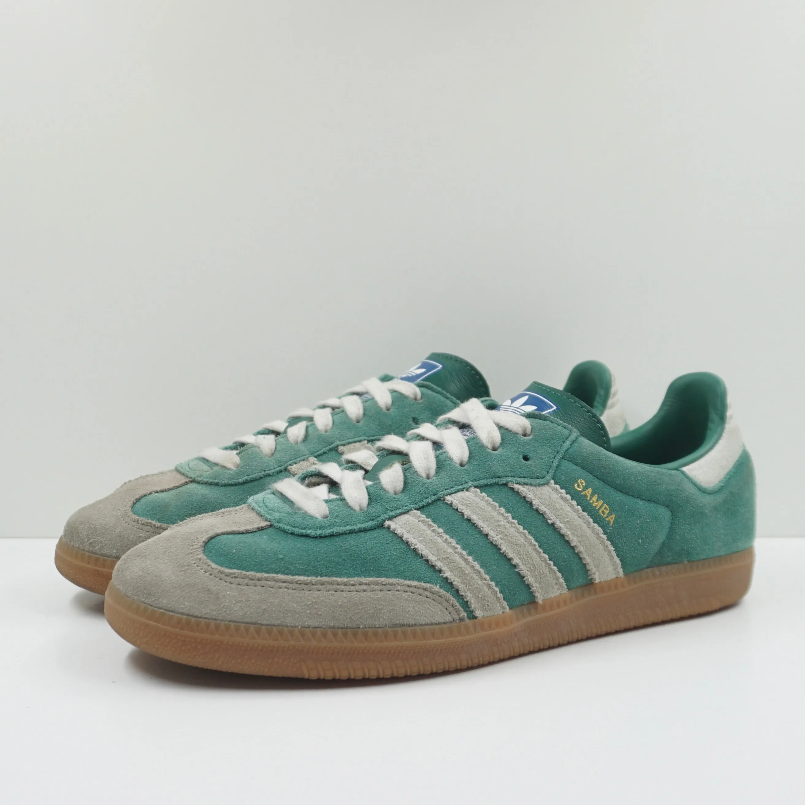 Adidas Samba OG Collegiate Green Gum Grey Toe