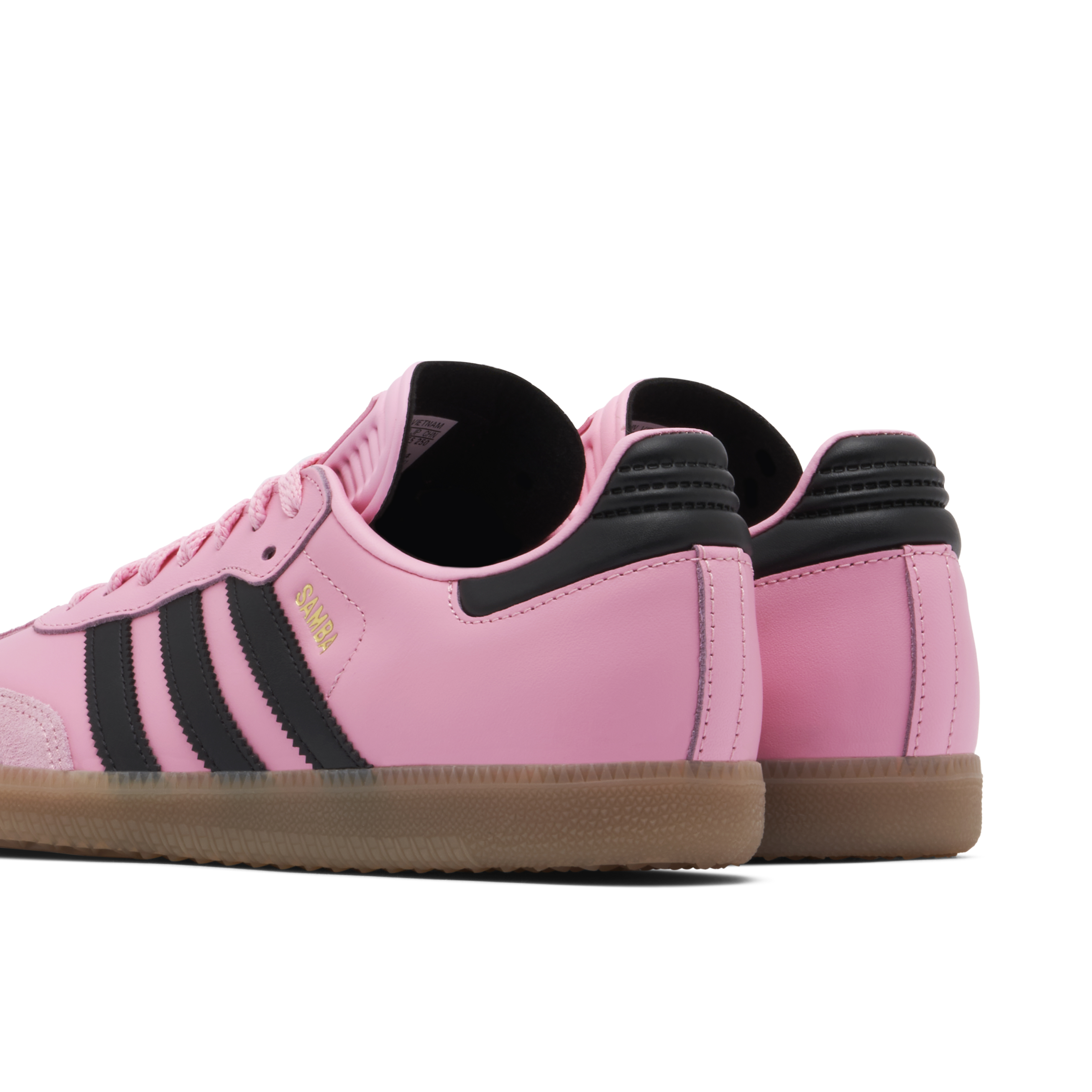 adidas Samba x Lionel Messi Pink Black | IH8158 | Laced