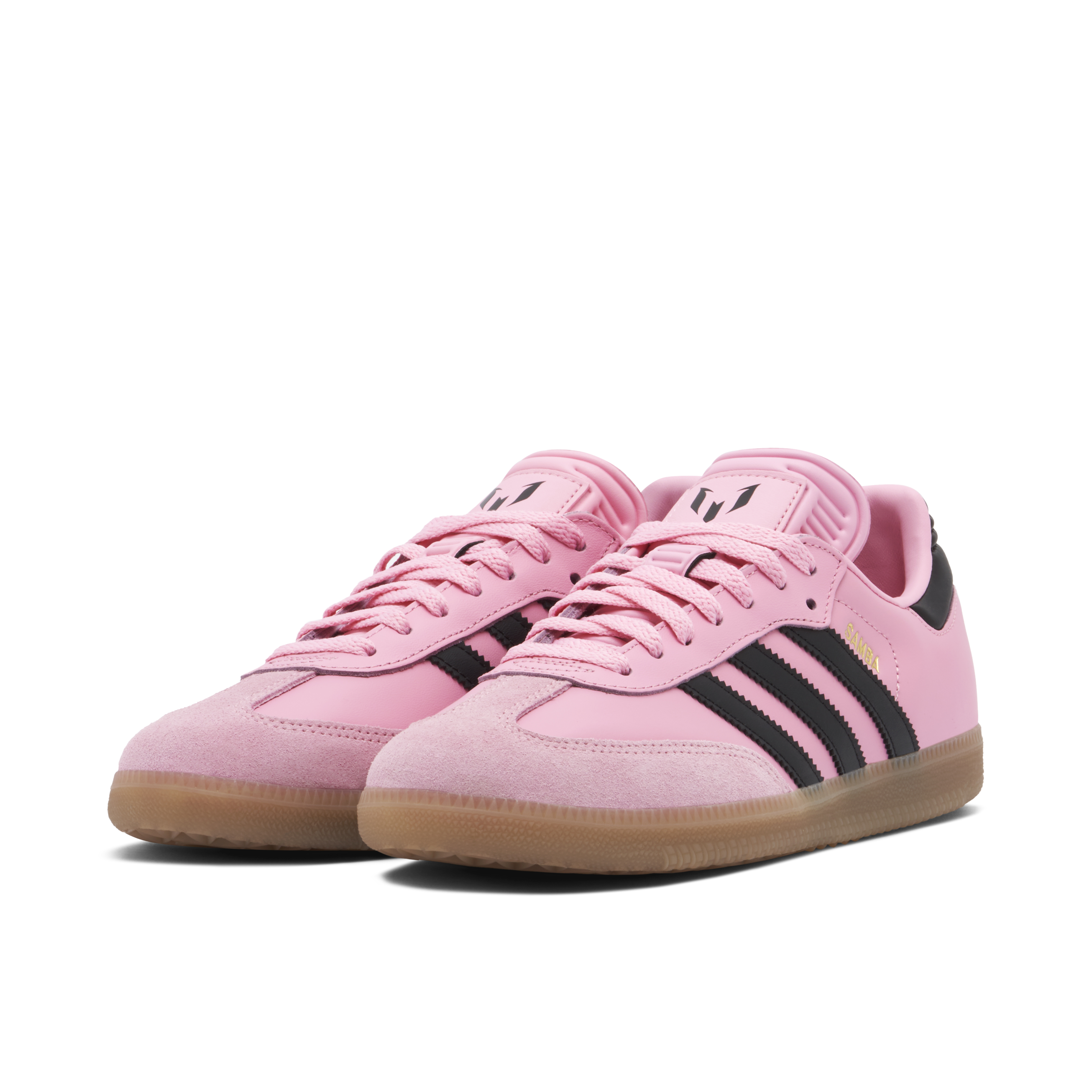 adidas Samba x Lionel Messi Pink Black | IH8158 | Laced