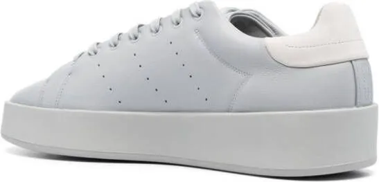 Adidas Stan Smith Lux perforated-logo sneakers Neutrals