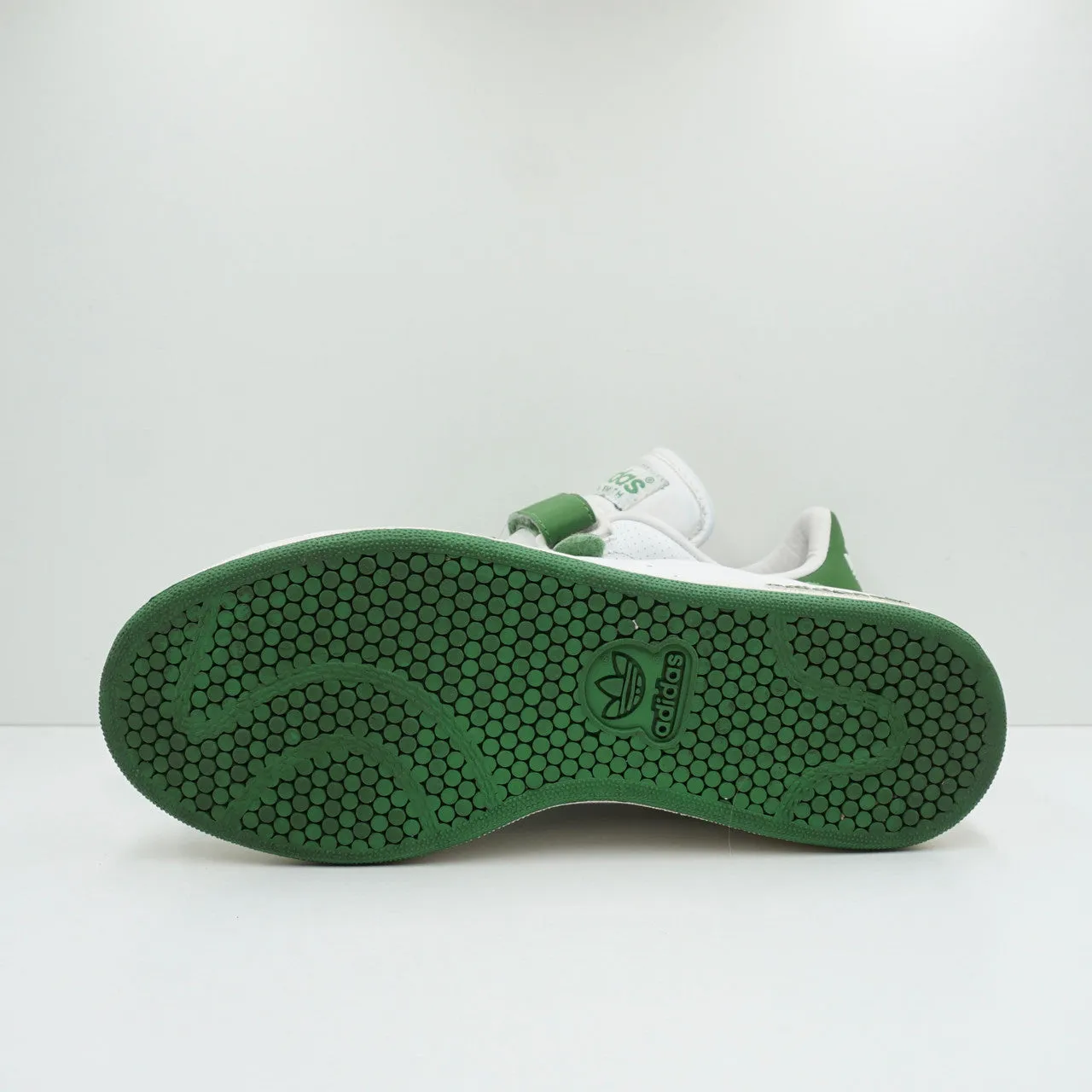 Adidas Stan Smith Velcro White Green