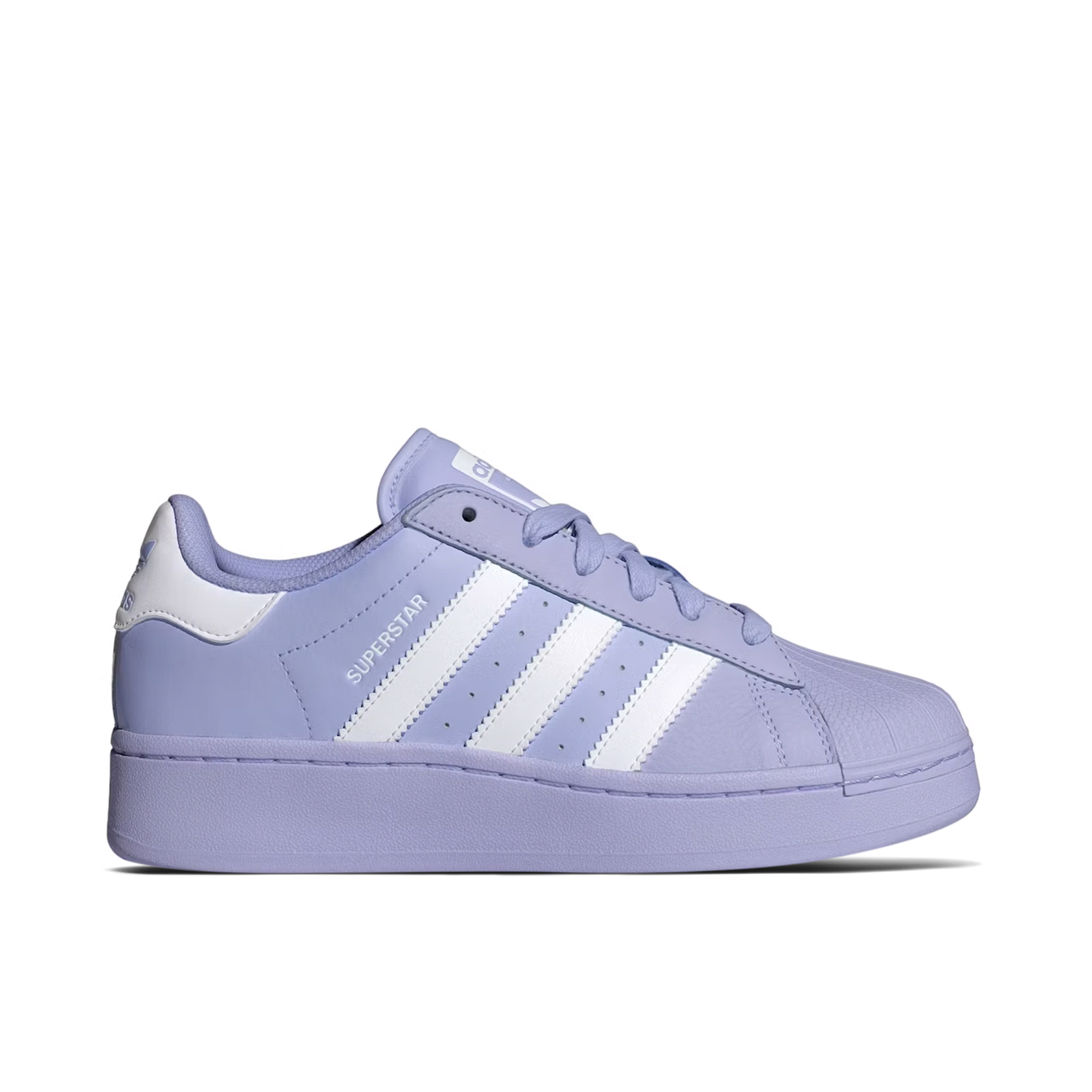 Adidas Superstar XLG Cloud White Violet Tone Womens | ID5735 | Laced