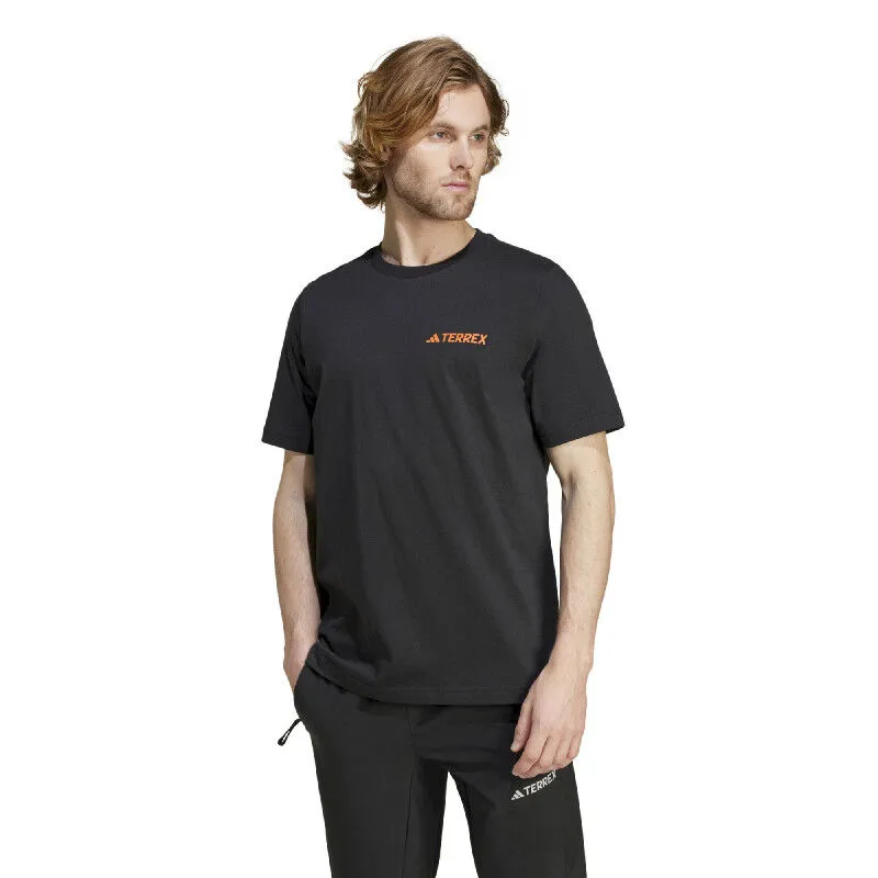 Adidas Terrex Mountain Graphic Tee - T-shirt - Men's | Hardloop