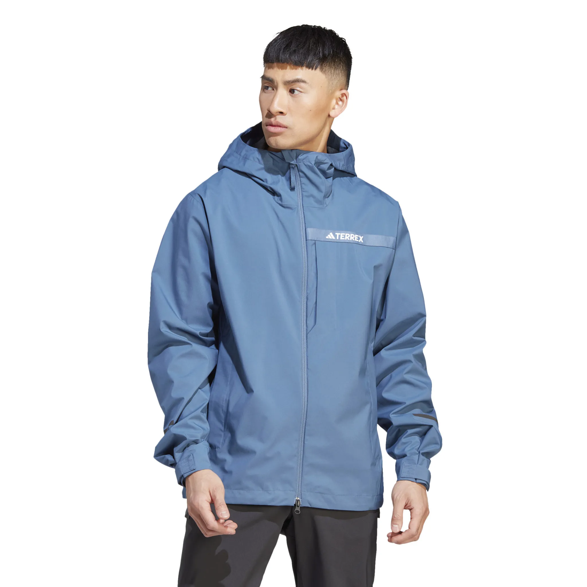 Adidas Terrex Multi Rain.RDY 2.5-Layer Rain Jacket (Blue)