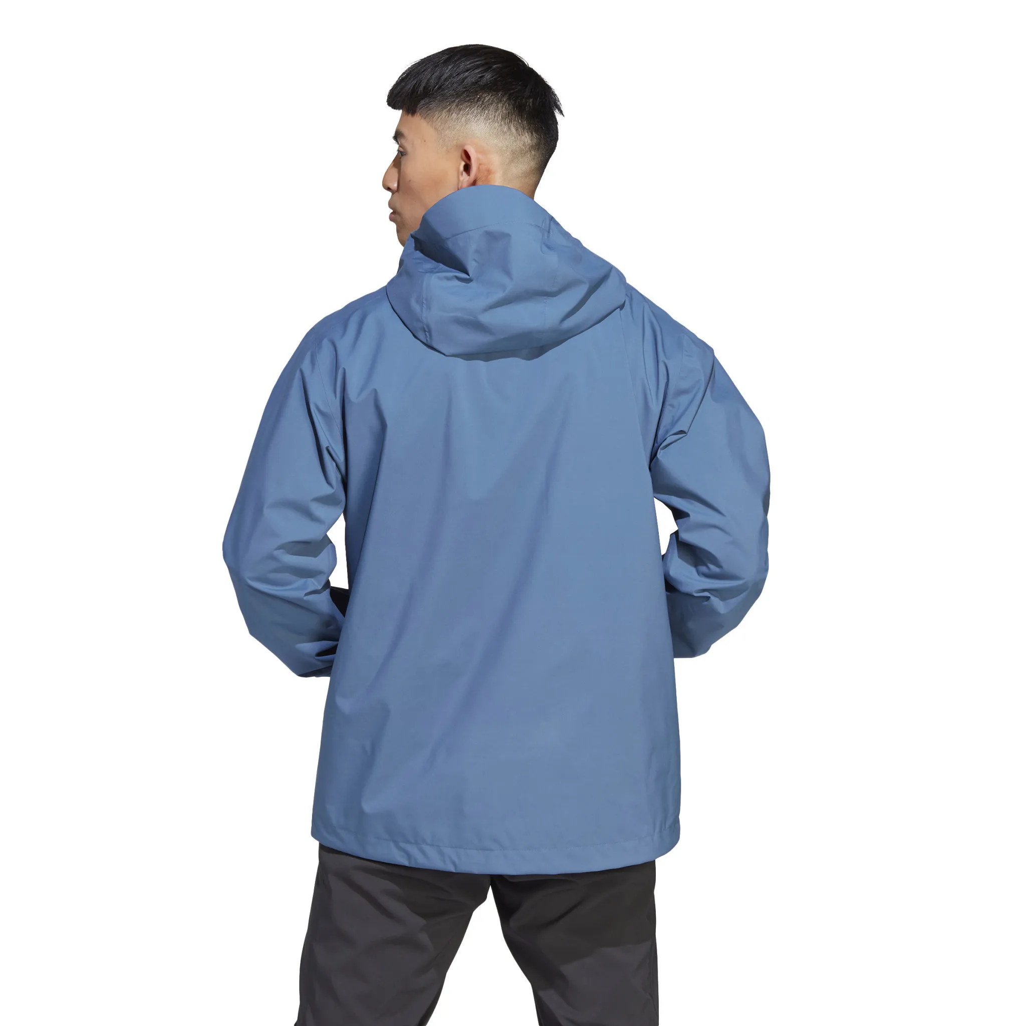 Adidas Terrex Multi Rain.RDY 2.5-Layer Rain Jacket (Blue)