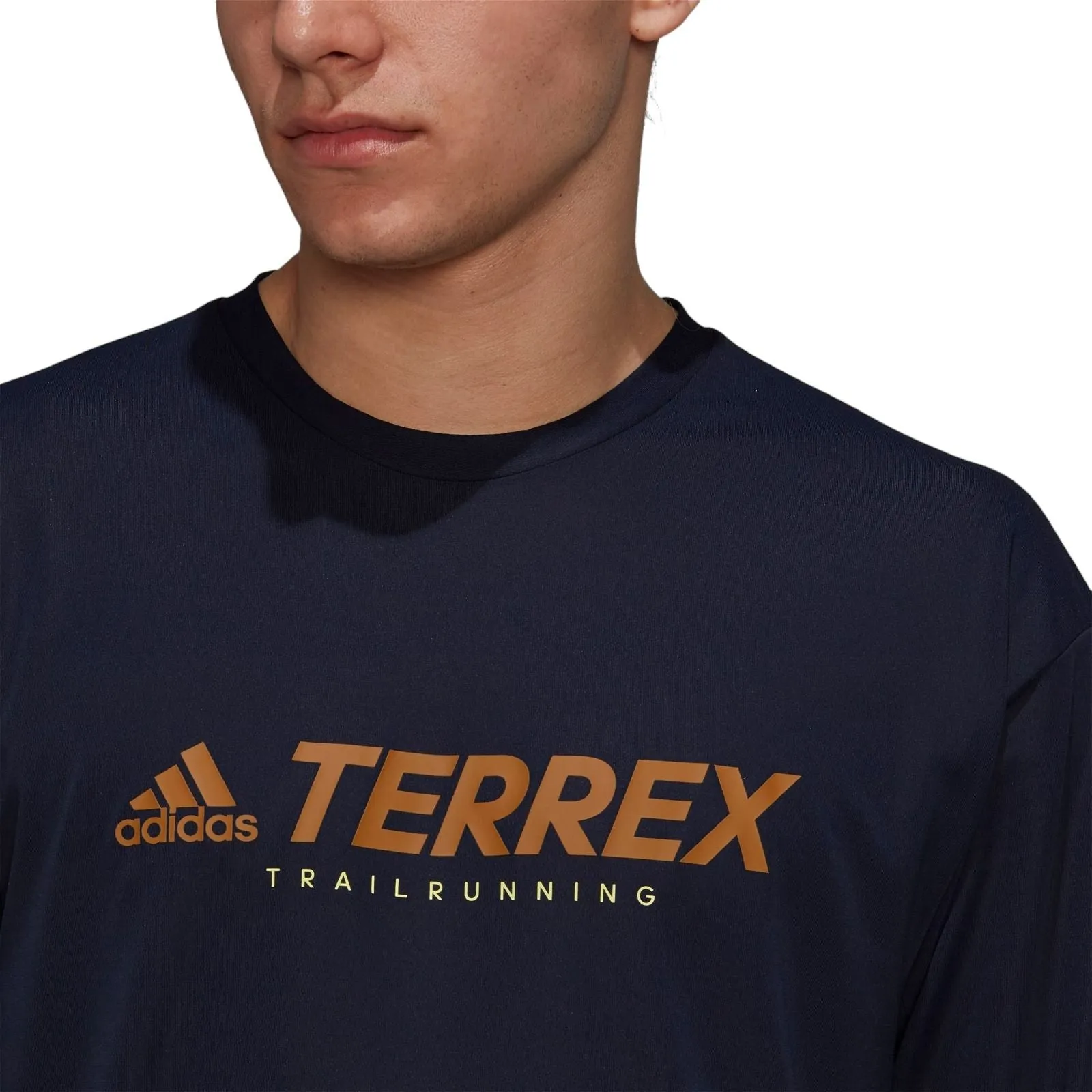 adidas Terrex Primeblue TX Trail Long Sleeve T Shirt - Navy