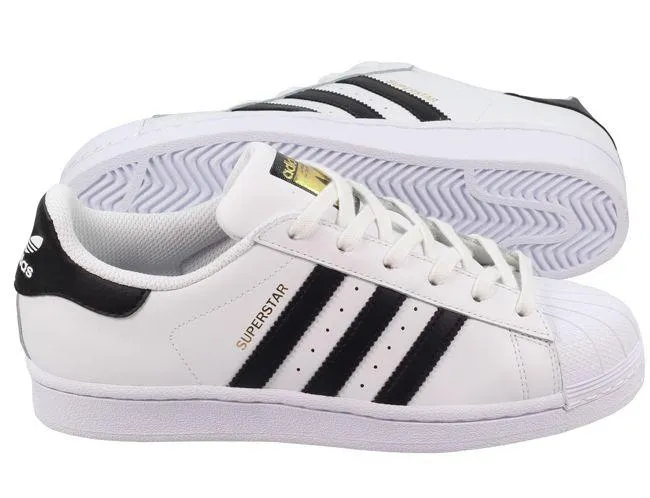 Adidas Trainer Junior Superstar White Black