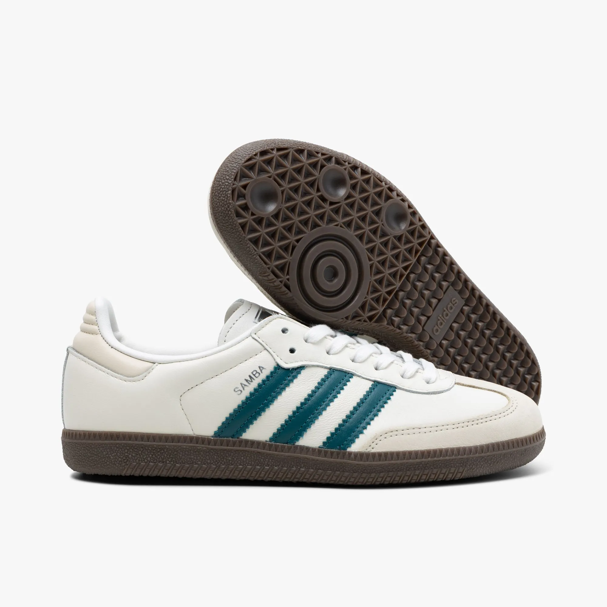 Adidas Women's Samba OG Cloud White / Legacy Teal - Wonder White