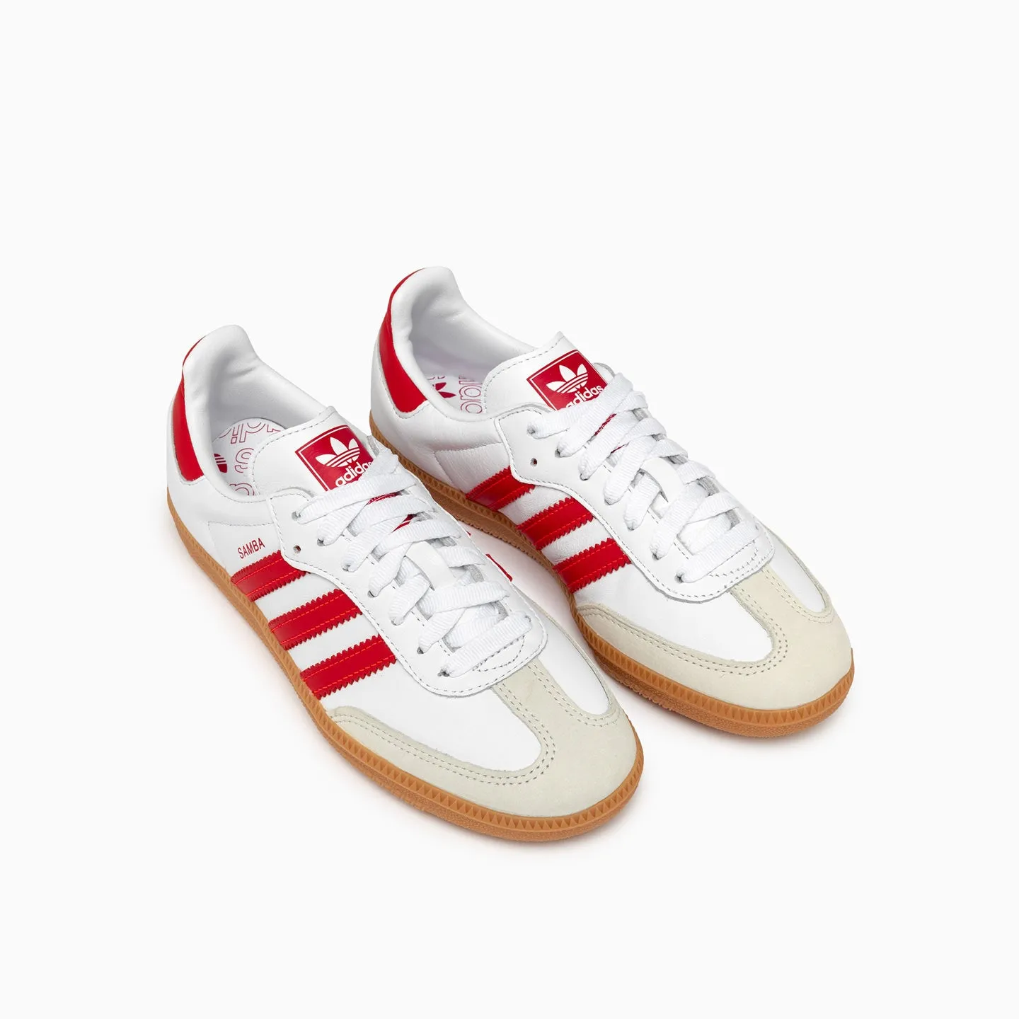 Adidas Women's Samba OG Cloud White / Solar Red / Off White