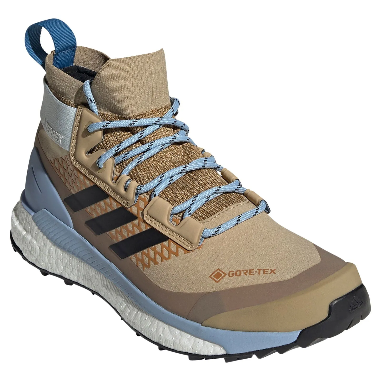 adidas Womens Terrex Free Hiker Gore-Tex Shoes - Beige