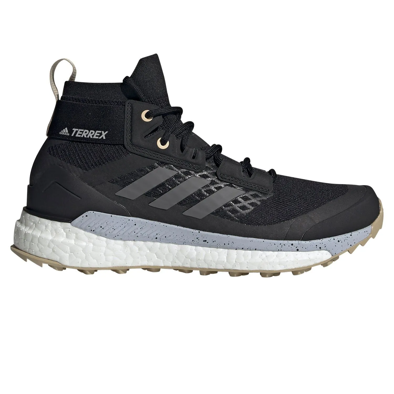 adidas Womens Terrex Free Hiker Primeblue Shoes - Core Black / Grey Four