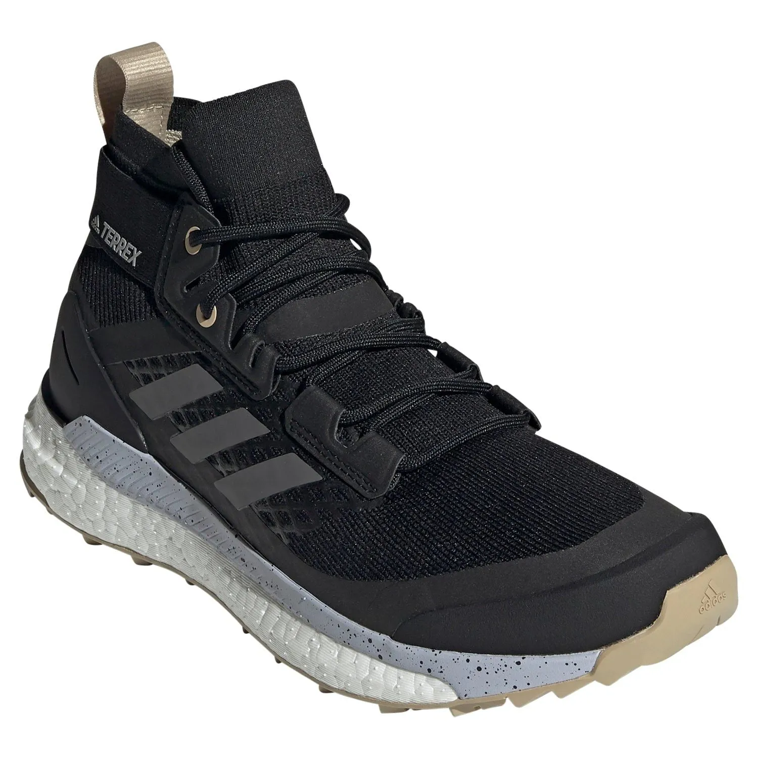 adidas Womens Terrex Free Hiker Primeblue Shoes - Core Black / Grey Four