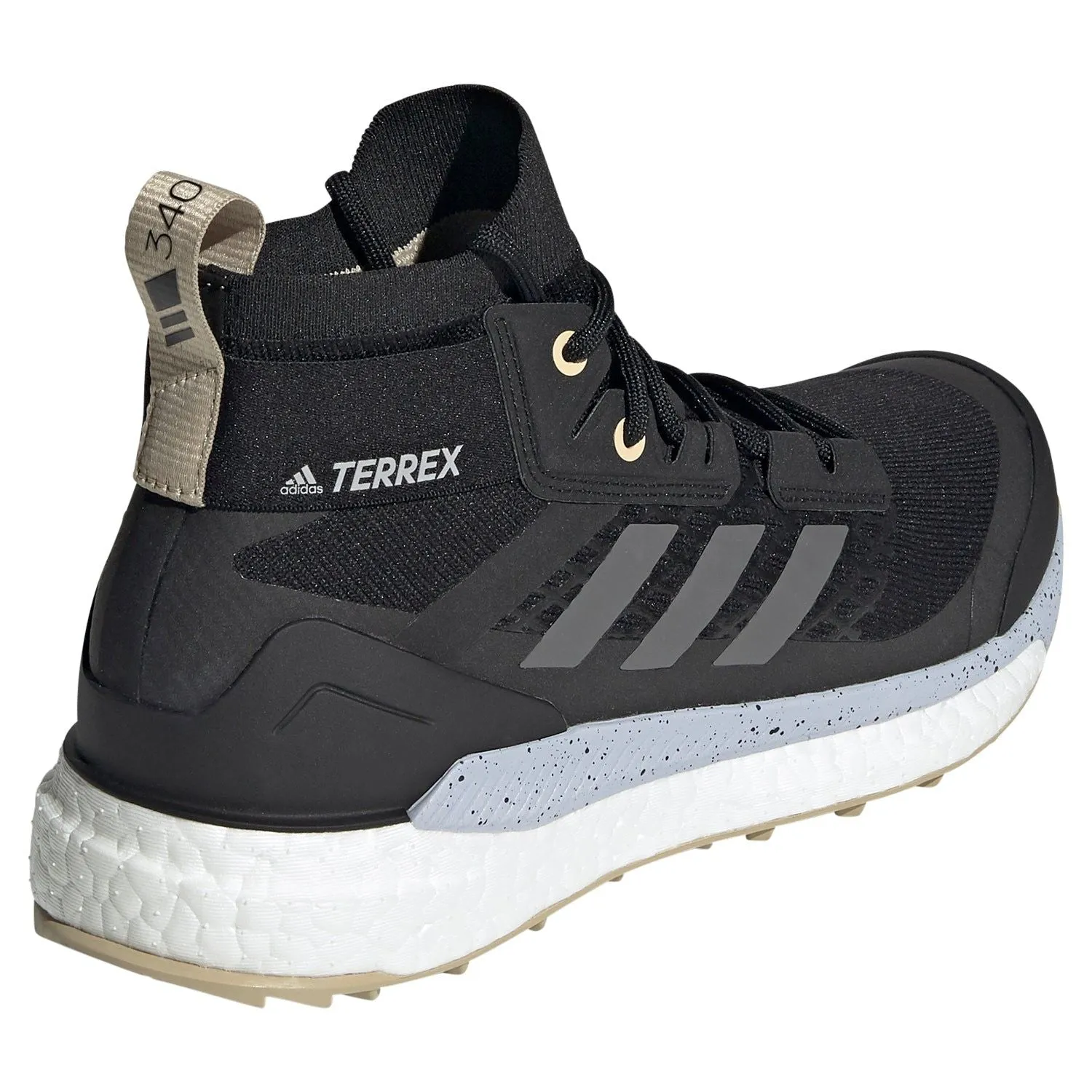 adidas Womens Terrex Free Hiker Primeblue Shoes - Core Black / Grey Four