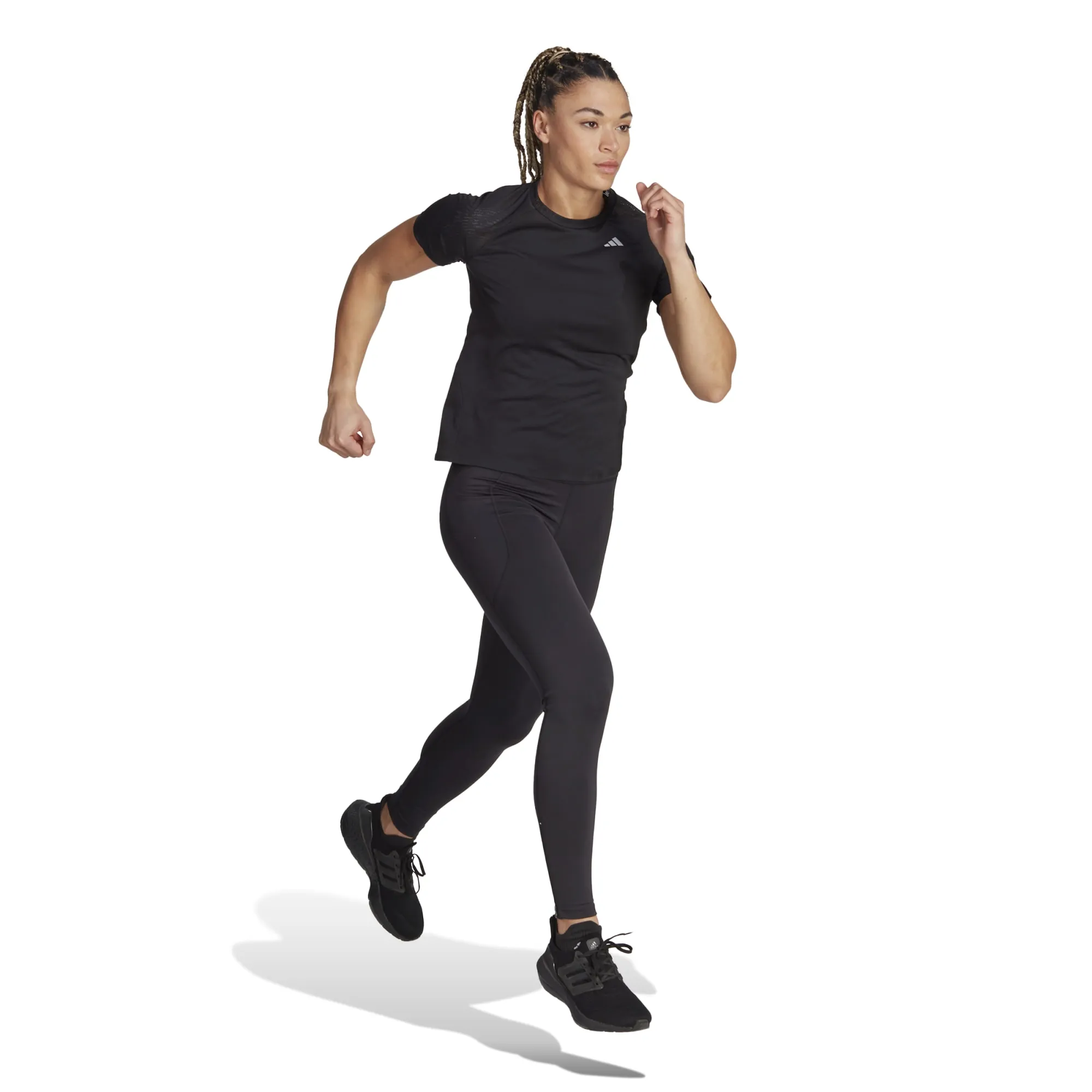 Adidas Women's Adizero Running Tee Black | Buy Adidas Women's Adizero Running Tee Black here | Outnorth