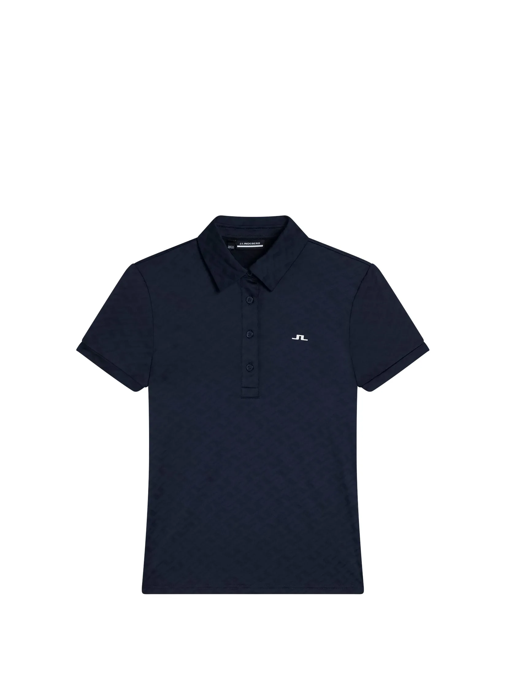 Alaya Jacquard Polo / JL Navy