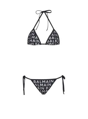 Balmain triangle bikini