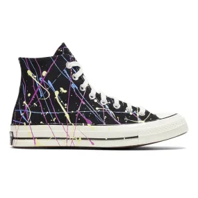 CHUCK 70 HI (Archive Paint Splatter) Black/Hyper Magenta