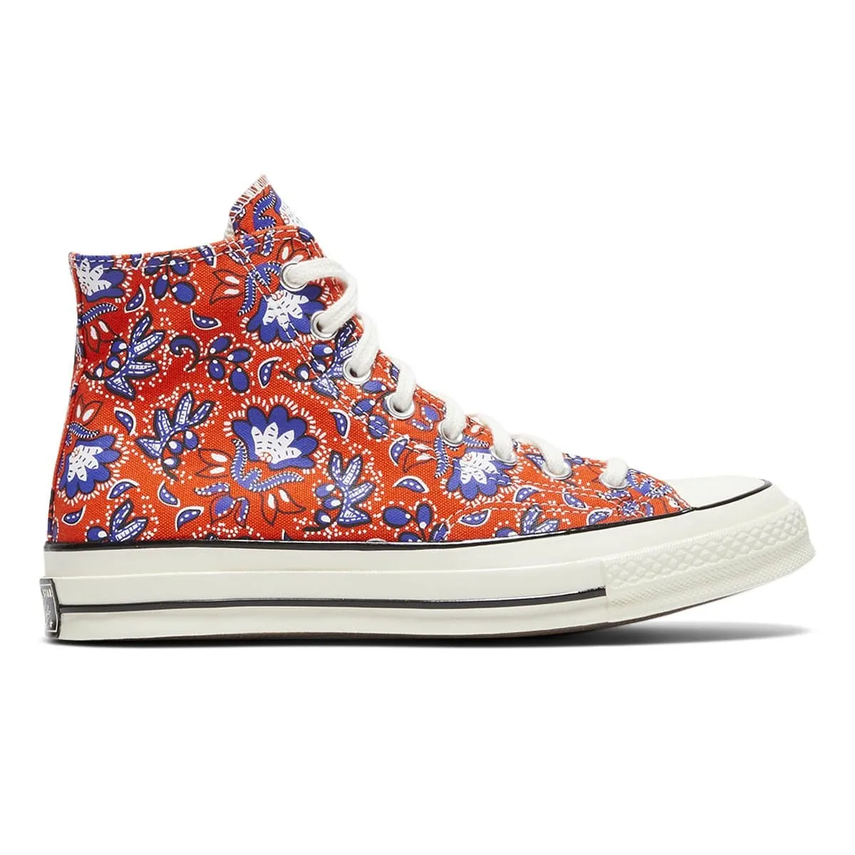 CHUCK 70 HI (Culture Prints) Habanero Red/Egret/Rush Blue