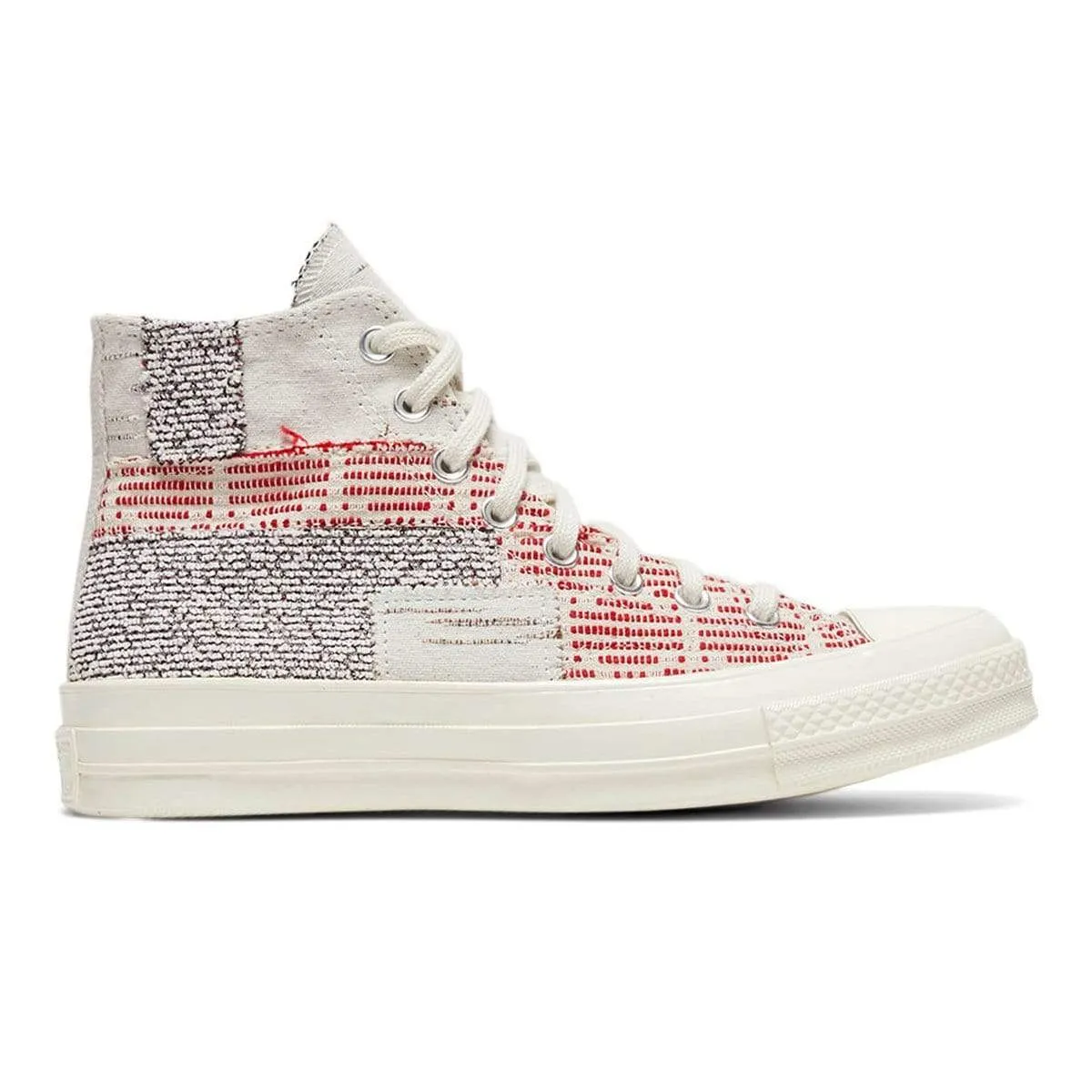 CHUCK 70 HI (Patchwork) Twill/Light Gray/Egret